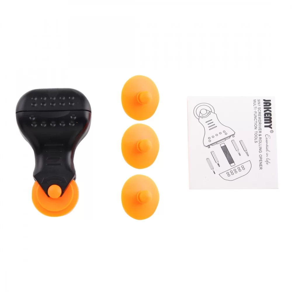 Picture of JAKEMY JM-OP17 9 in 1 Screwdriver & Roller Opener Multifunctional Tool